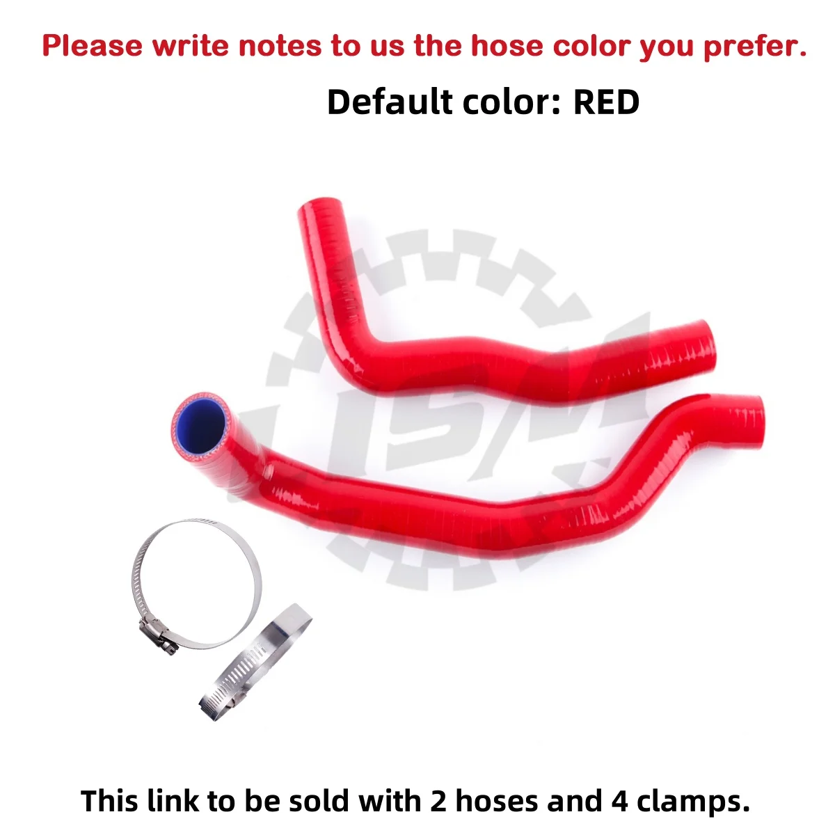 

2PCS 3PLY For Toyota Mark II JZX100 Chaser Cresta 1JZ-GTE 1JZGTE 1996-2000 1997 1998 1999 Car Silicone Radiator Hose Kit Pipe