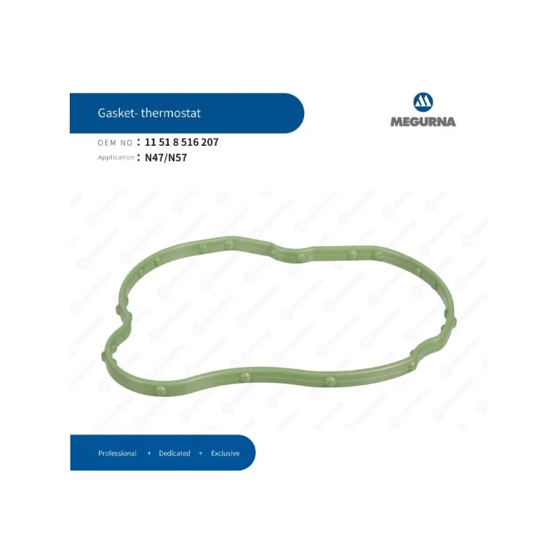 

N47/N57 Engine Coolant Thermostat seal Gasket for BMW 125d 218d 225d 320d 335d 418d 430d 520d X1 X3 X4 X5 Auto Part 11518516207