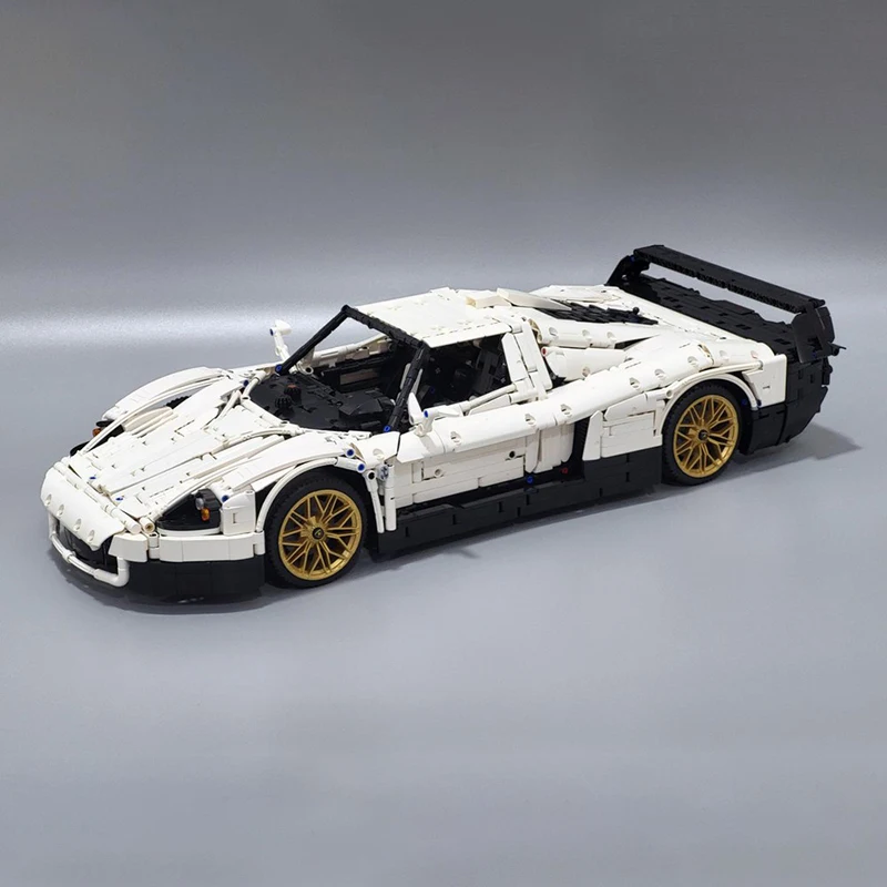 Champion Speed Cars Model Super 1:8 Skala MC12 Samochód sportowy Moc Klocki konstrukcyjne Technologia budowania Modułowy blok Zabawka Prezent świąteczny