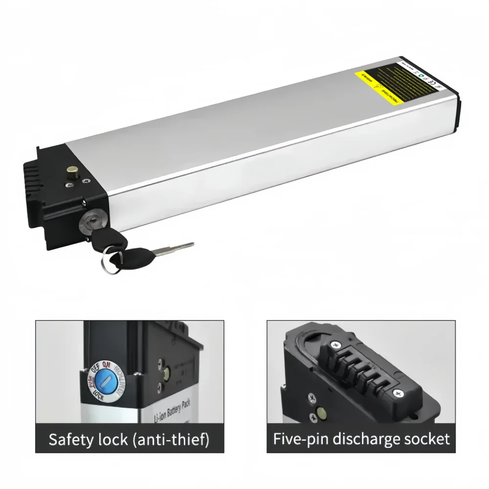 Replacement Battery DCH-006 36V 17Ah 14Ah 12.5Ah for ADO A20 Fiido M1 36V MATE City Bike 250W-500W Folding Bikes