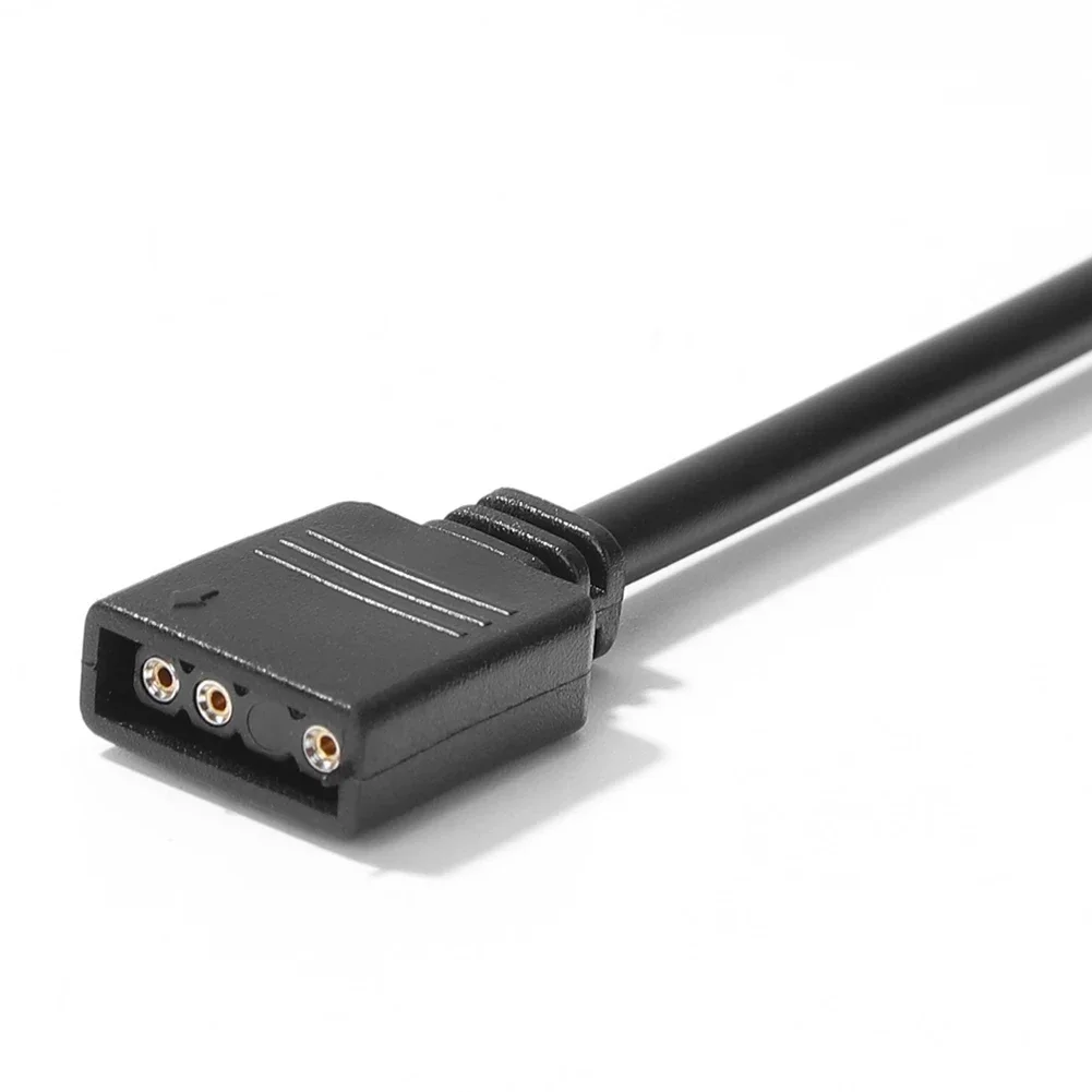 30cm 5V 3 Pin/12V 4 Pin Male/Female Cord Motherboard RGB Adapter Conversion Cable for PC Computer LED Light Strip SM Wire Line