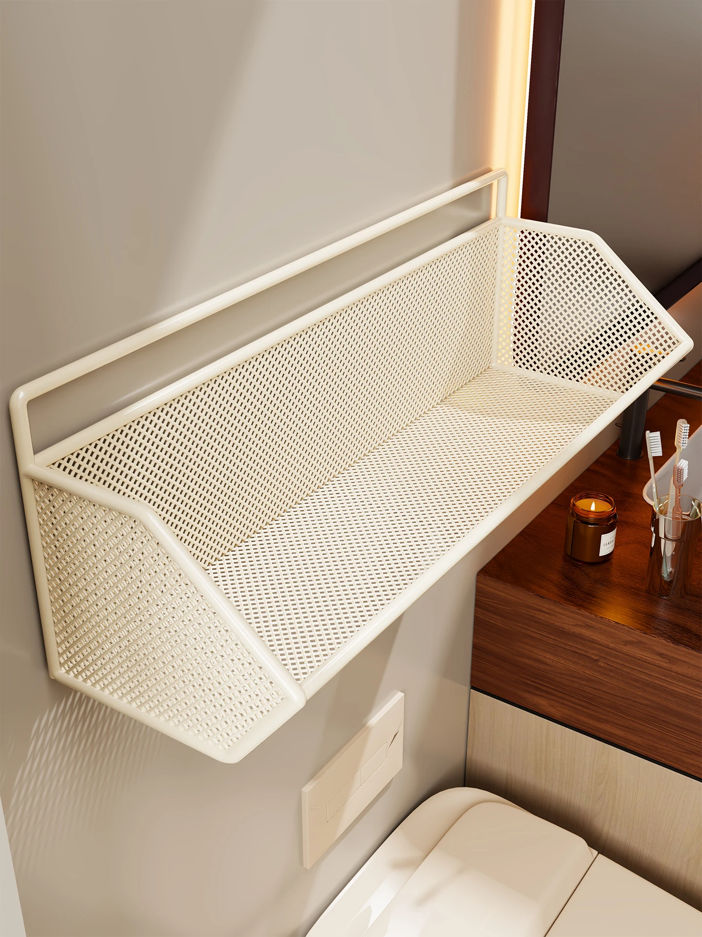 Etagere-murale-de-rangement-batoom-pour-toilettes-organisateur-sans-percage-en-acier-inoxydable-pour-articles-de-toilette