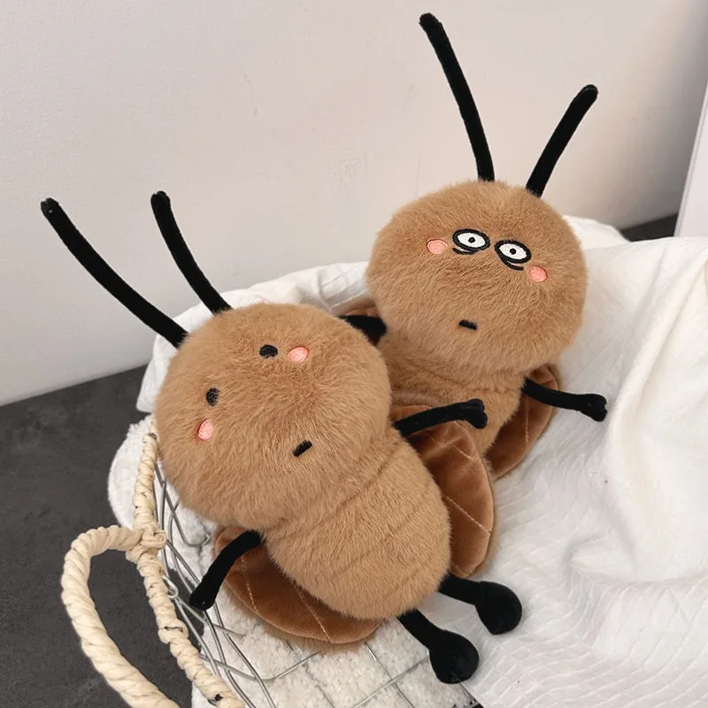 Cockroach Plush Toys, Xiaoqiang Dolls, Ugly and Cute Dolls, Creative Funny Birthday Gifts, Home Decorations Ornaments