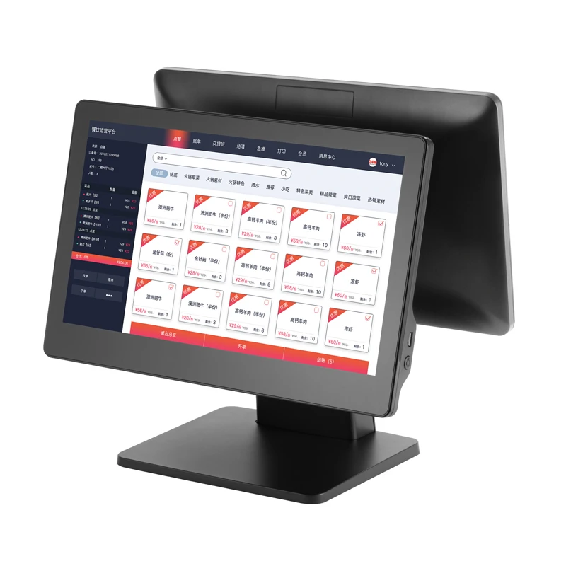 15.6 Inch POS Retail Software Management System Android/Win Support for Grocery Retail Stores Restaurants Supermarkets