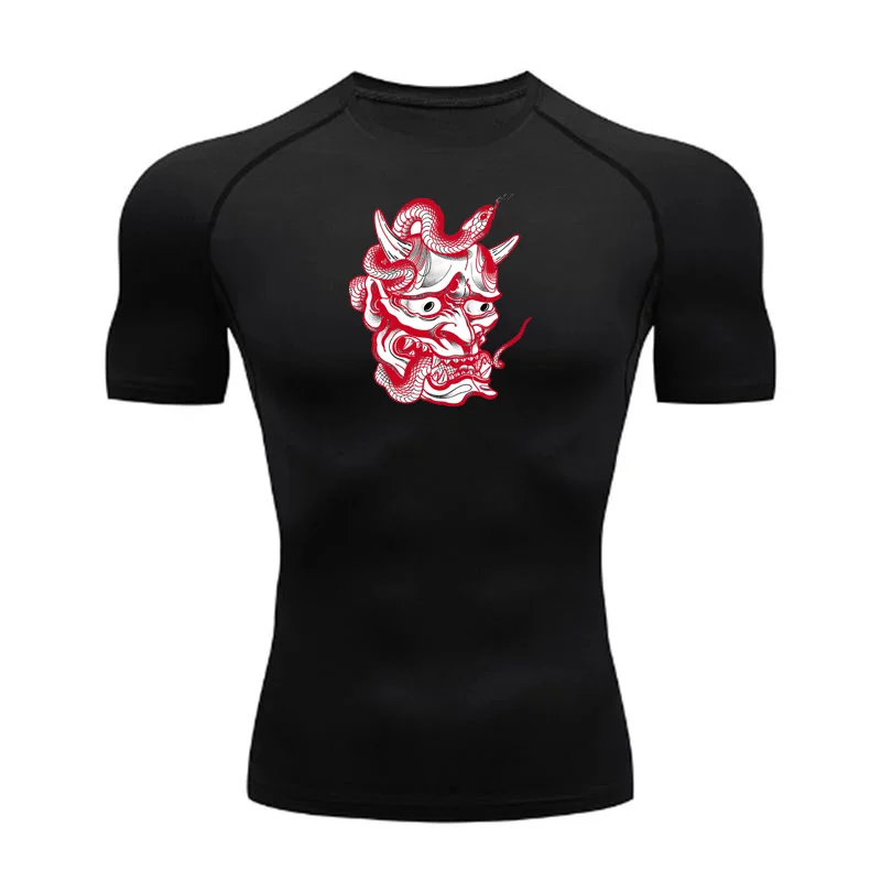 

2025 Year of the Snake New Sports Fitness Leisure Quick-drying Sports T-shirt