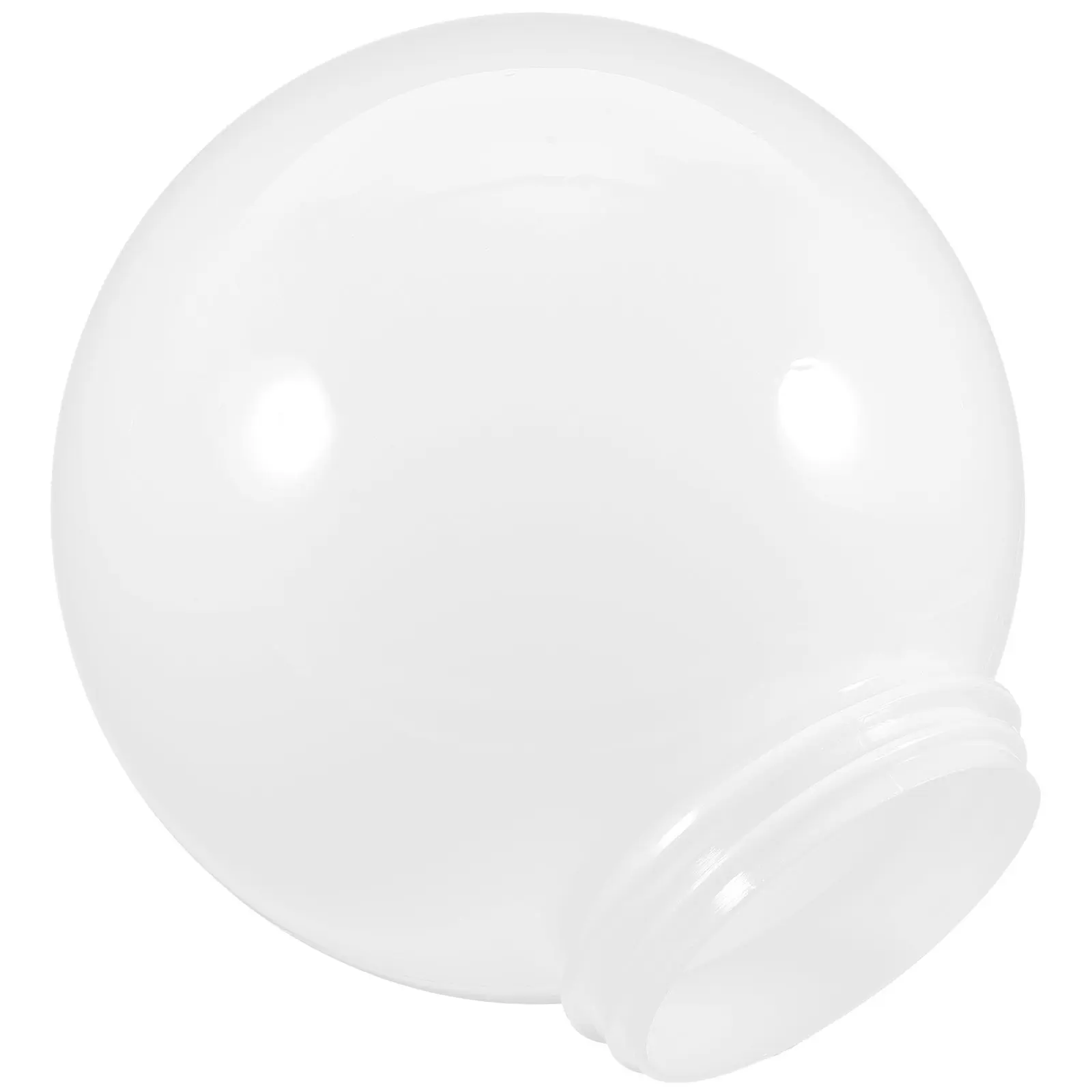 Acrylic Globe Lampshade Replacement for Outdoor Wall Porch Patio Ceiling Light Fixture Decorative Spherical Ball Shaped Light