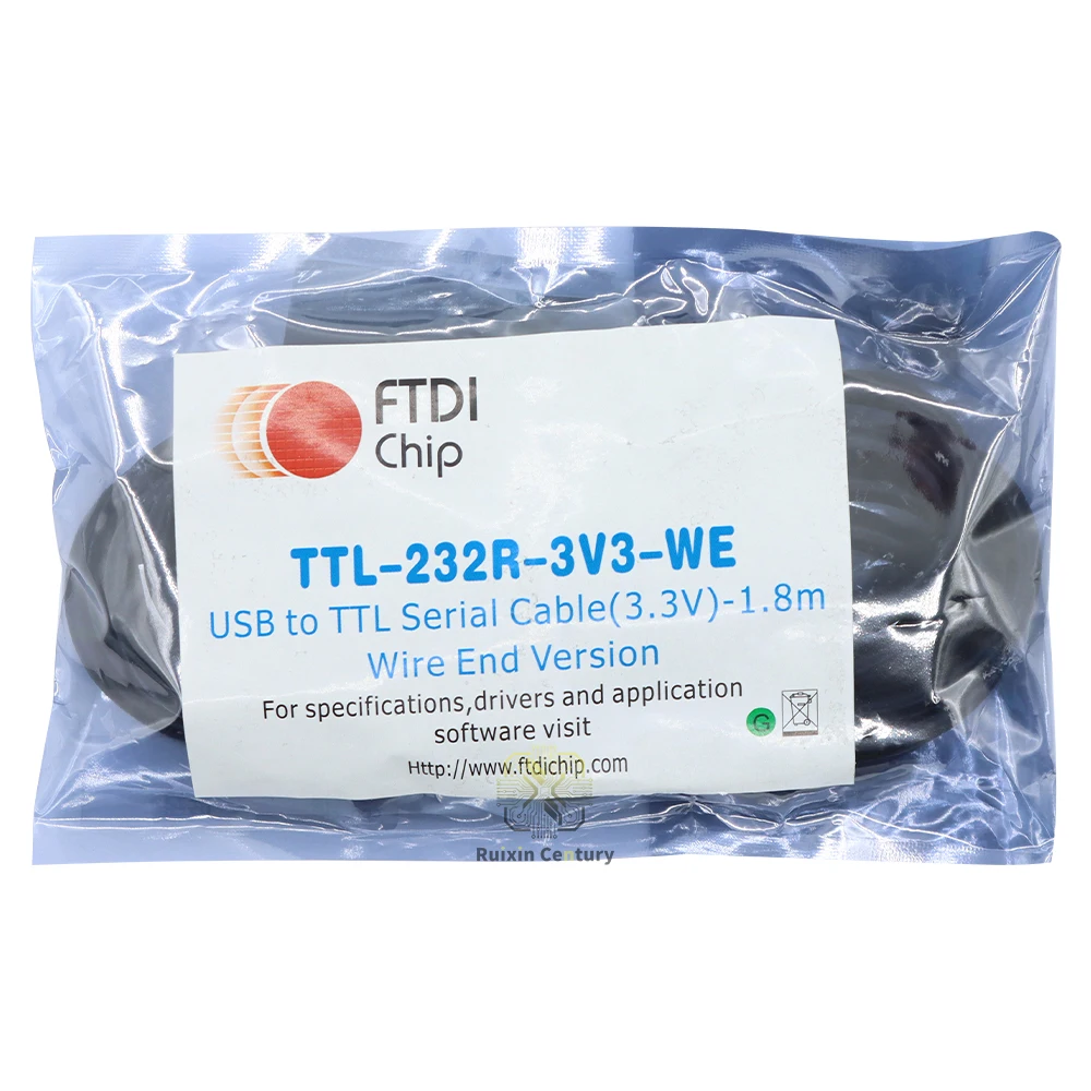 FOR FTDI TTL‑232R‑3V3‑WE TTL‑232R‑5V‑WE Cable FT232R USB To UART Signal Conversion Cable In Stock