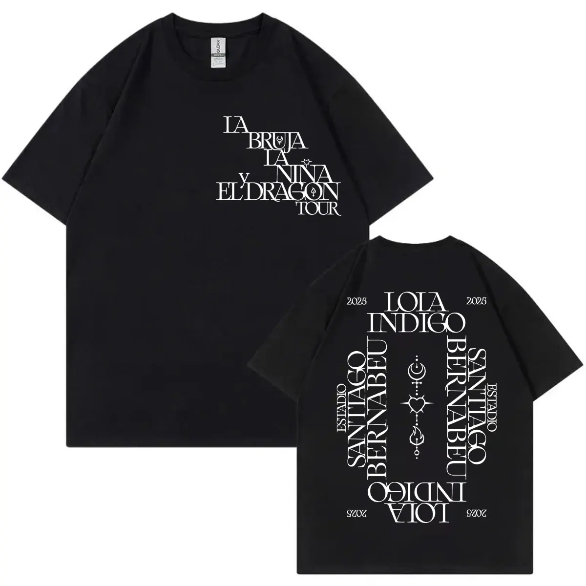 

LoIa Indigo Tour 2025 Merch T-shirt Men Women High Quality Fashion Short Sleeve T-shirts Summer Casual Oversized Cotton T Shirts