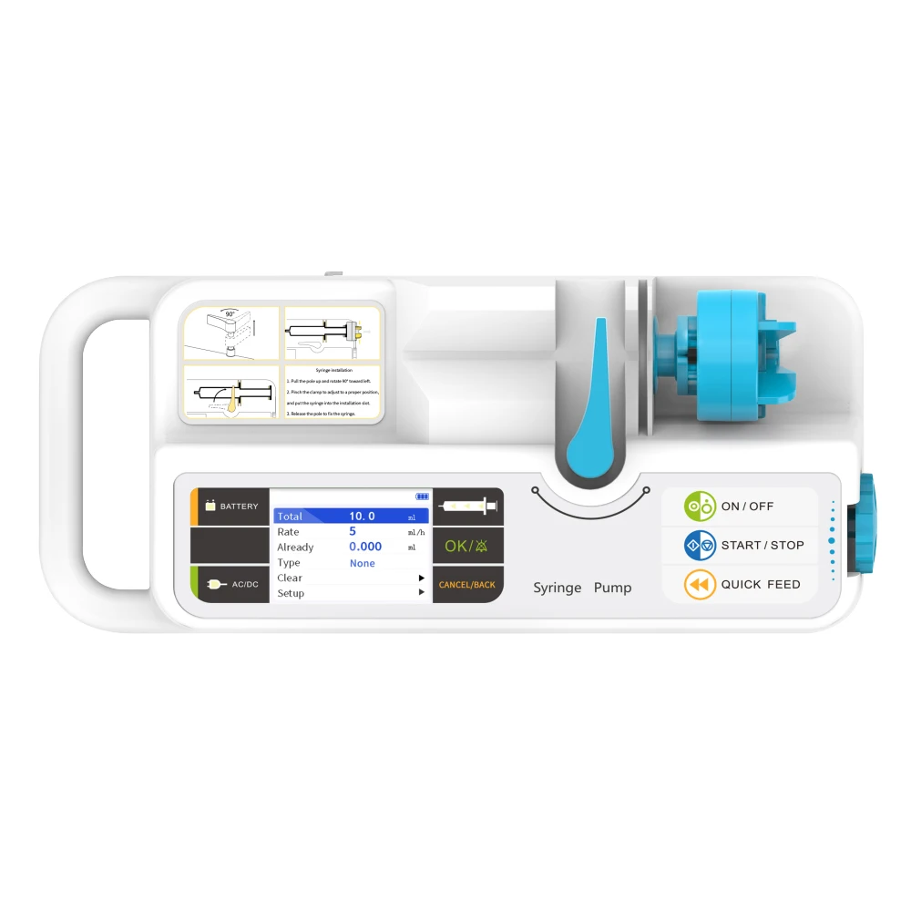 

CONTEC Veterinary Medical Electric Syringe Pump Single Channel Infusion Syringe Pump