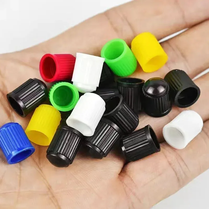 

10/20 шт. пластиковые колпачки для вентилей автомобильных и велосипедных шин с уплотнительными кольцами, купольной формы, пылезащитные, для автомобилей и мотоциклов