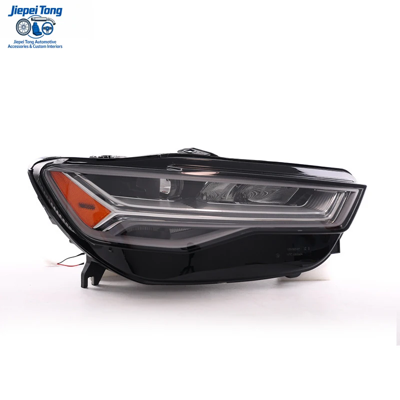 Suitable for 16-18 Audi A6 US version headlight assembly C7PA high-end LED daytime running light headlamp OE US standard