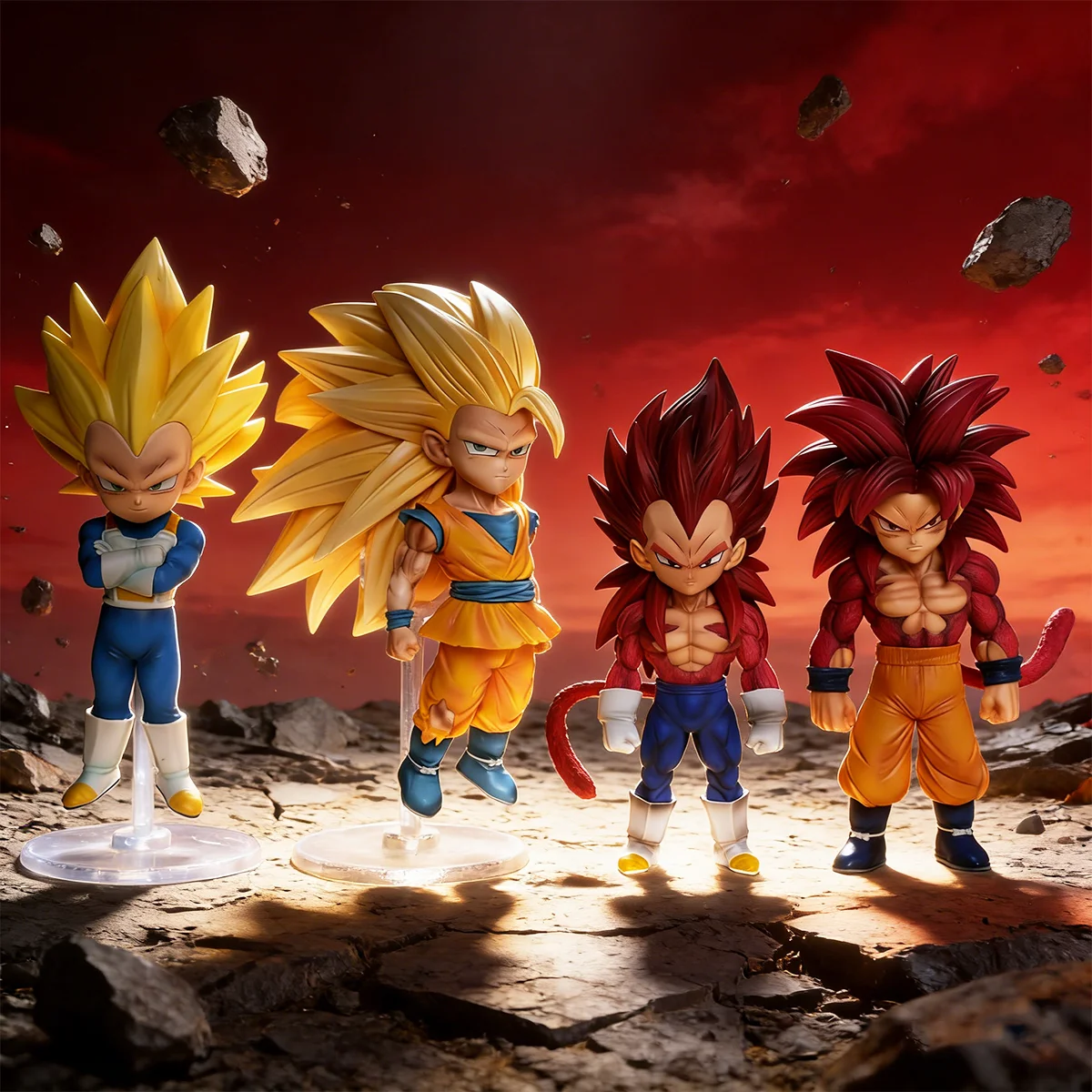 Anime Dragon Ball DAIMA Figure Super Saiyan Vegeta Goku Action Figures PVC Statue Collection Model Toys Gifts