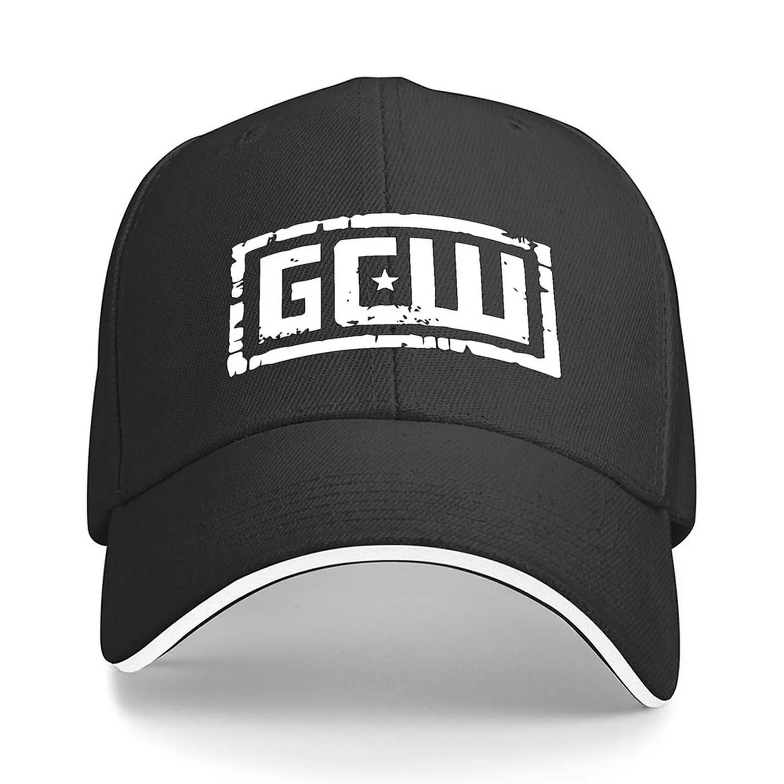 

Gcw Merch GCW Logo Baseball Cap Rugby Beach Outing Anime Male hat Girl'S Hats Men's