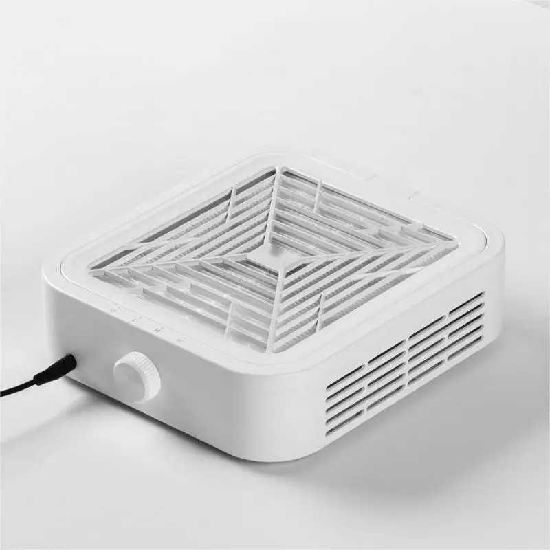 

Factory Wholesales Professional Nail Dust Collector With Reusable Filter 120w Nail Vacuum Cleaner for Acrylic Nails