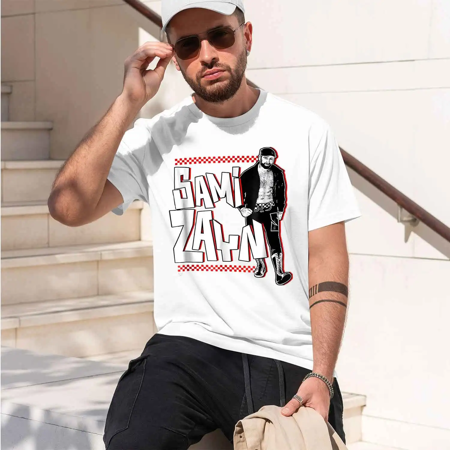 SAMI ZAYN 2026 New Model Men’s Short-sleeve crewneck T-Shirt Classic Casual Multiple Colors and Sizes for Daily Wear All-Day Com