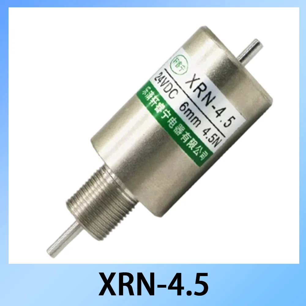 XRN-4.5 DC Tubular Push Solenoid 4.5N 6mm Stroke Electromagnet for Electronic Lock Home Appliance