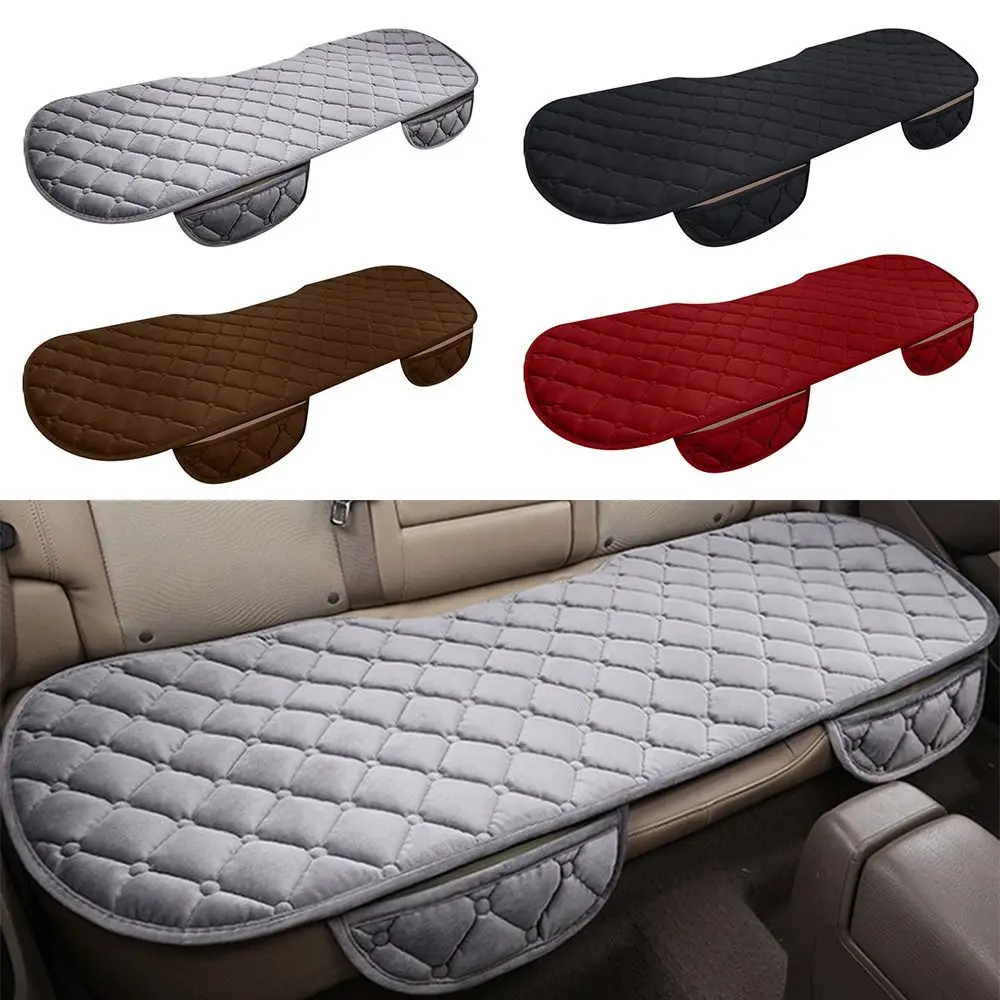 

Comfortable Keep Warm Car Seat Cover Non Slide Velvet Auto Protector Mat Pad Rear Flocking Cloth Cushion Winter