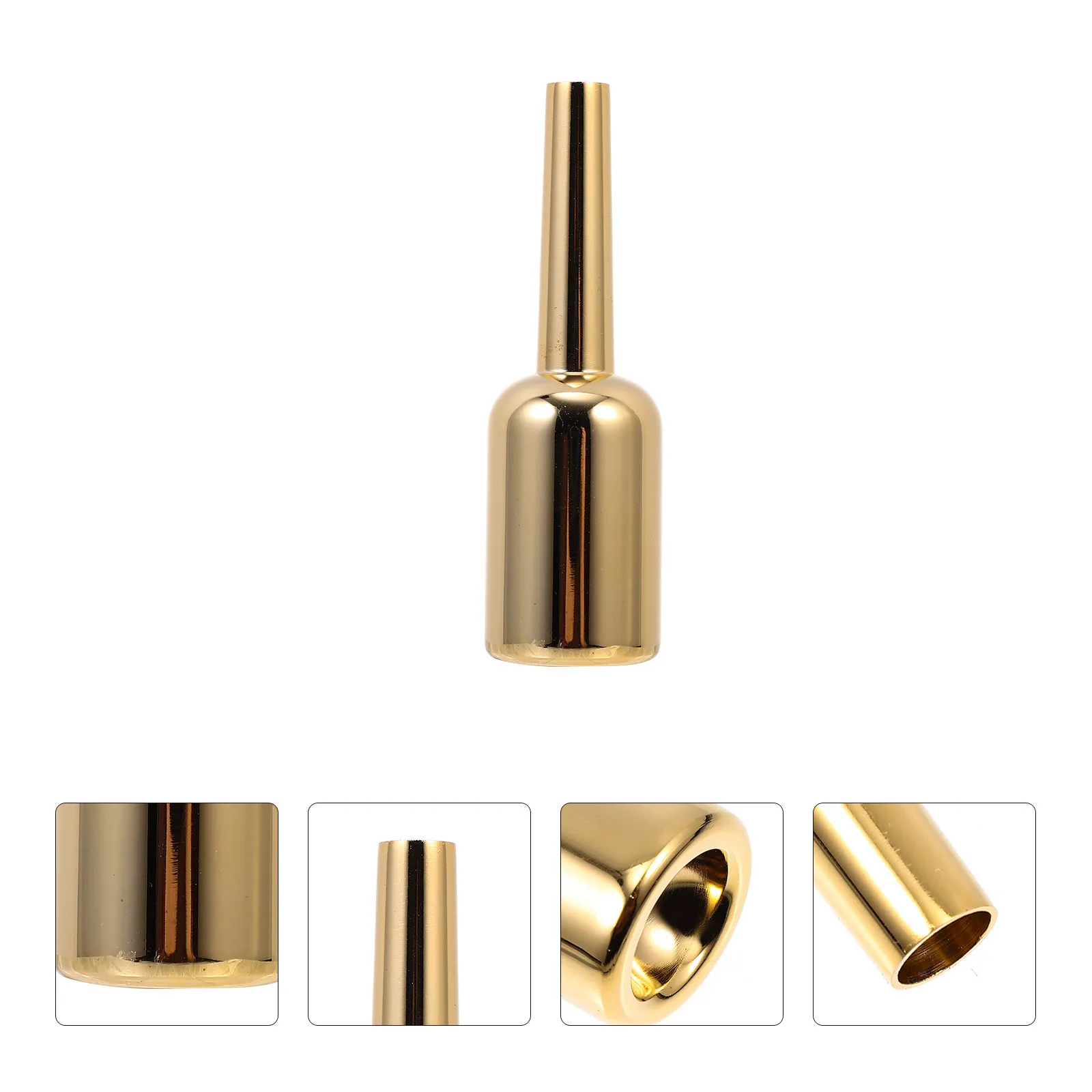 Professional 5C Gold Plated Trumpet Mouthpiece Solid Construction Rich Tone Performance Suitable for All Skill Levels Trumpet