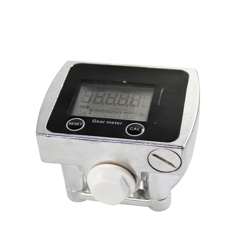 Electronic digital metering oil gun gauge, gear type display gauge, oil, gear oil, small flow meter, fluid usage