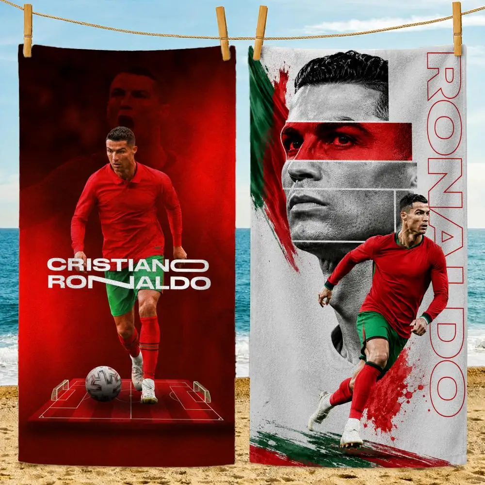 Athlete Cristiano Ronaldo Towel Towel beach towel, quick drying absorbent bath towel for Swim,Gym,Camping,Outdoor hot