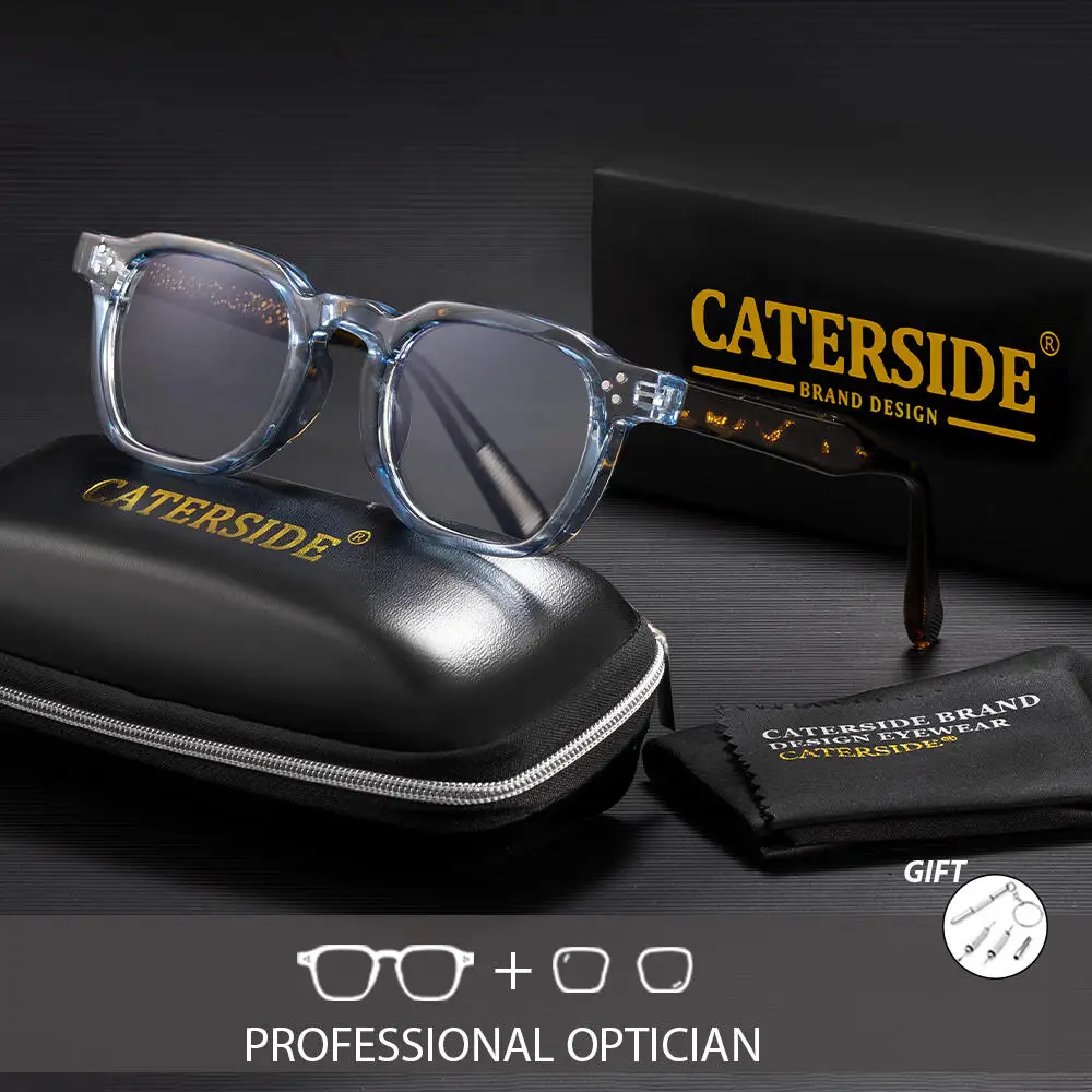 CATERSIDE Minimalist  Men's Optical Glasses Customized Prescription Eyeglass Women's Daily Decoration Elegant Luxury Eyewear