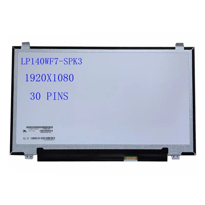 

Original 14.0" FHD 1920X1080 30 PINS Matrix LP140WF7-SPK3 LCD Screen