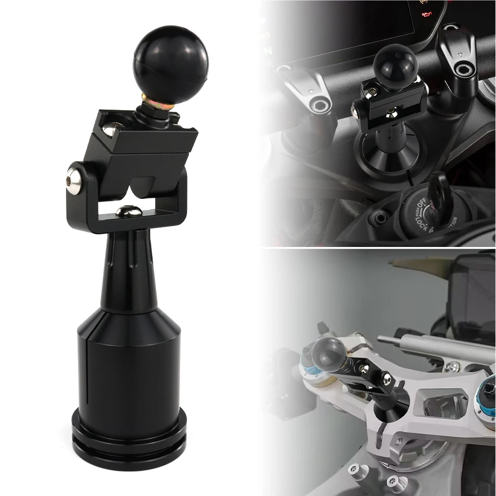 

Fit For DUCATI MONSTER 1200 S/R 821 DARK 797 HYPERMOTARD 939 SP 950 GPS Mount Navigation Bracket Holder Motorcycle Steering Stem