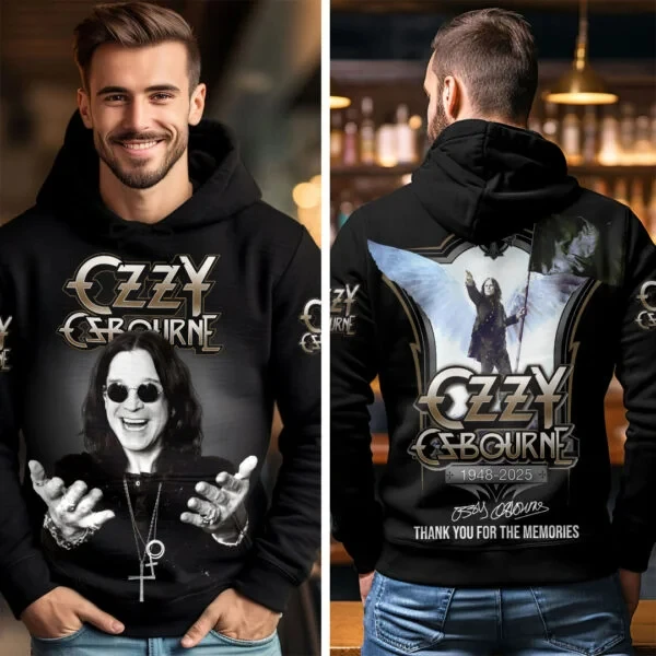 Rock Band Ozzy Osbourne 3d Print Hoodies Men Women Fashion Oversized Hoodie Sweatshirt Adult Clothing Fans Coat Mens Hoodie Y2k