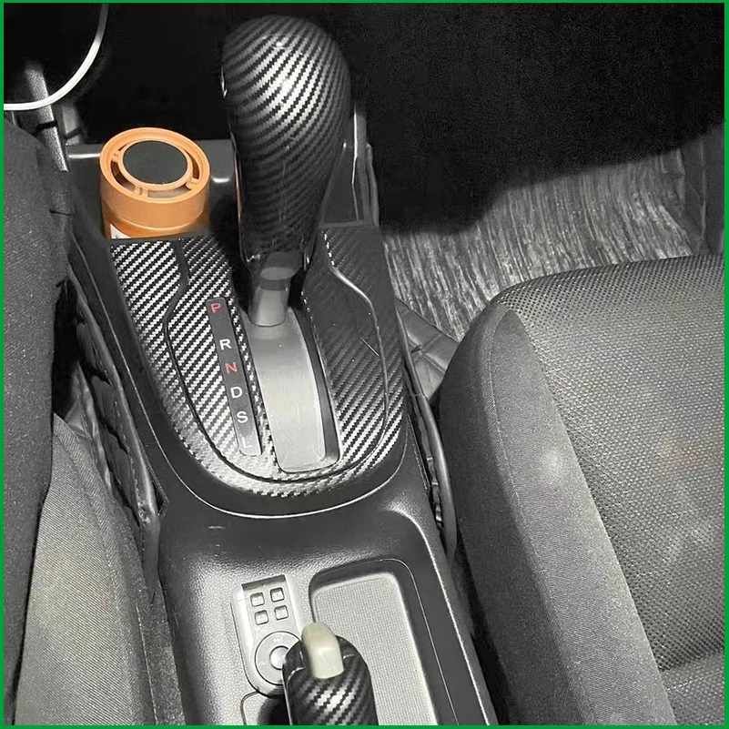 

Car Styling For Honda WR-V WRV 2017-2021 Gear Shift Lever Knob Handbrake Cover Sticker Trim Auto Parts Accessories