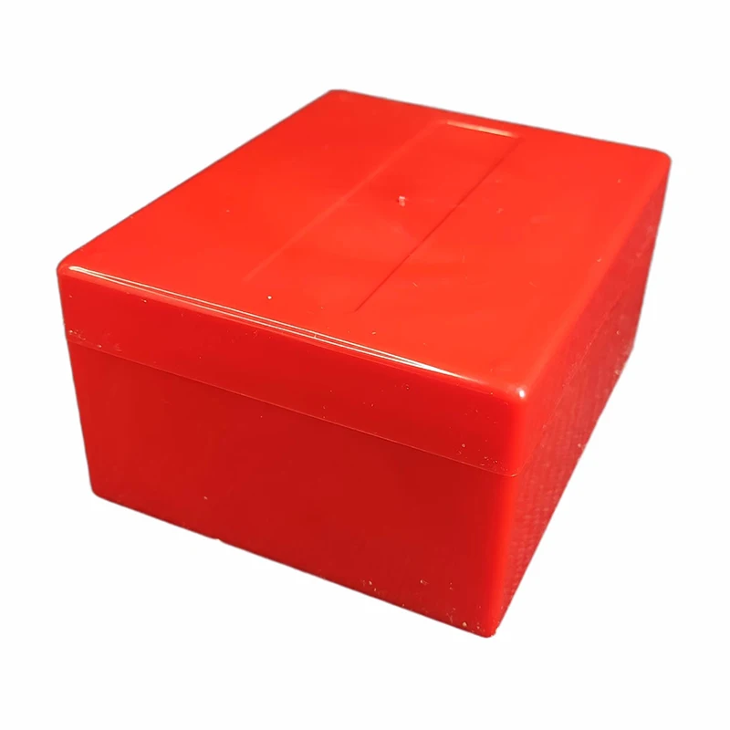 20PCS Coin Capacity Holder Slabs Storage Box Case For PCGS Red Plastic Commemorative Coin Storage Box Collection