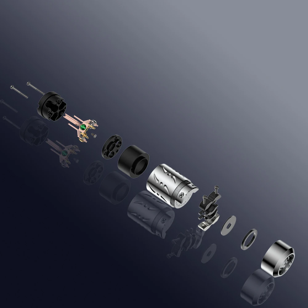 Viborg X Hif Audio-Connecteur de câble d'alimentation en alliage de cuivre pur, version américaine, prise d'alimentation, 20mm, 1 paire