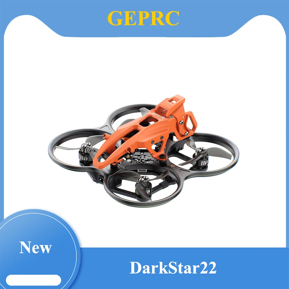 

GEPRC DarkStar22 O4 Air Unit PRO /WTFPV CineWhoop Квадрокоптер SPEEDX2 1104 7500KV TAKER F405 ELRS2.4 AIO RC для фристайла