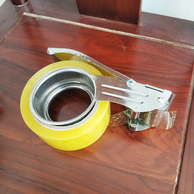 Metal Sealing Packer Tape Cutter Packaging Tape Dispenser Box Sealer Bale Scotch Tape Holder Cutting Machine Tool 48/60mm