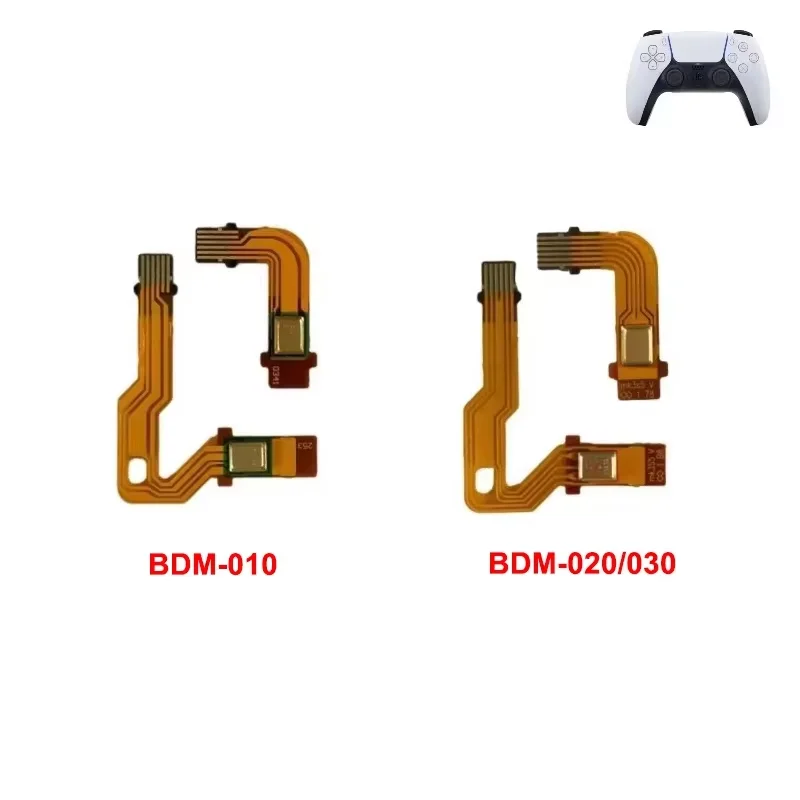1/3 paires de câbles de Microphone de remplacement pour PS5 BDM-010/020/030 poignée câble ruban de micro interne pour accessoires PS5