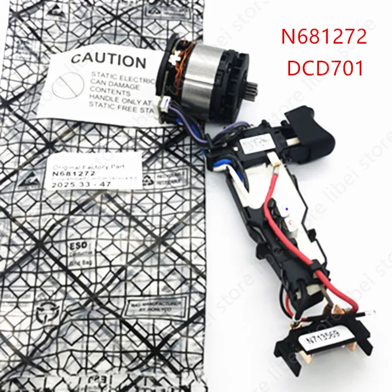 

N681272 Motor Module Switch Assembly Replace For DEWALT DCD701 DCD706 DCD701C1E DCD701D2 DCD706D2 DCD701M Cordless Drill Parts