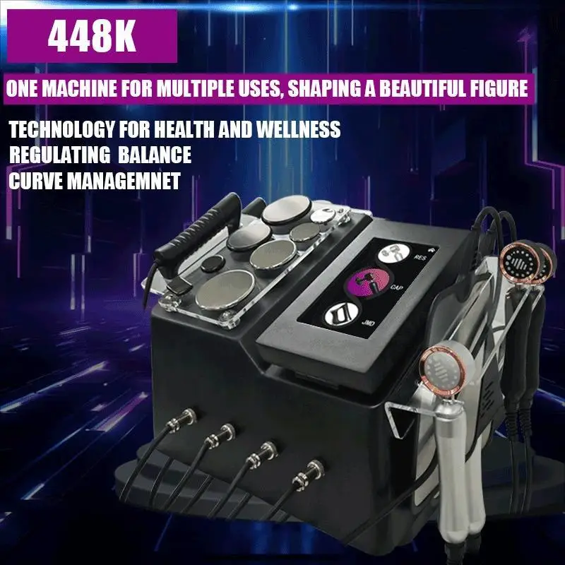 

448K Tecar CET RET Diathermy Pain Management Machine Fever Master Deep Penetration Lymph Drainage Body Rehabilitation Device