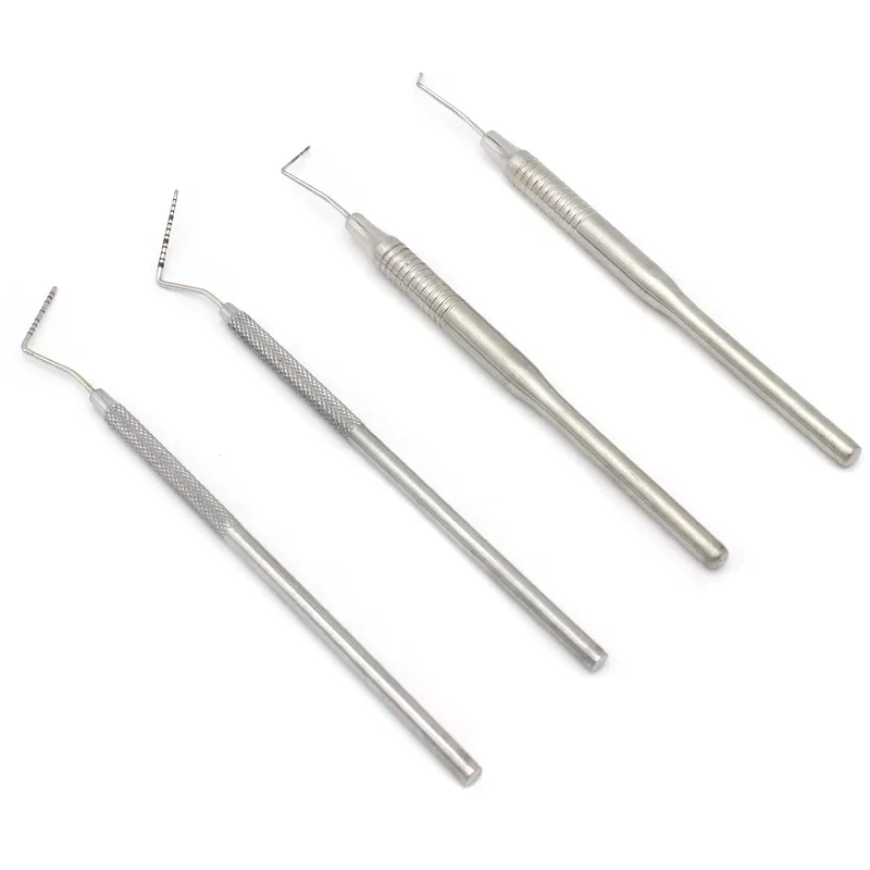 Dental Stainless Steel Periodontal Probe CPI Periodontal Scale Probe Single Head 1-10 1-15 Oral Instruments