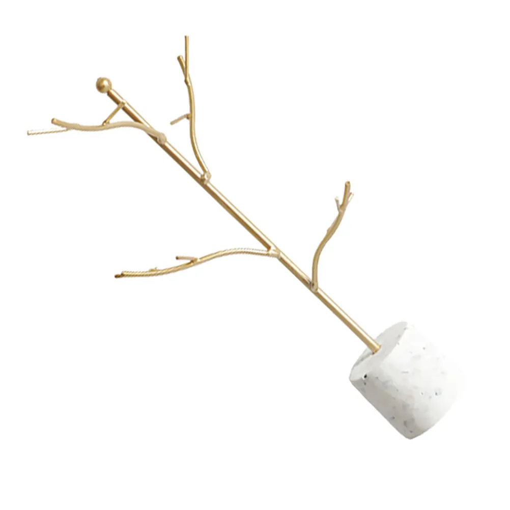 

Jewelry Display Stand Tree Shape Hanging Organizer For Earrings Necklaces Bracelets Jewelry Rack Decorative Holder Display Tree