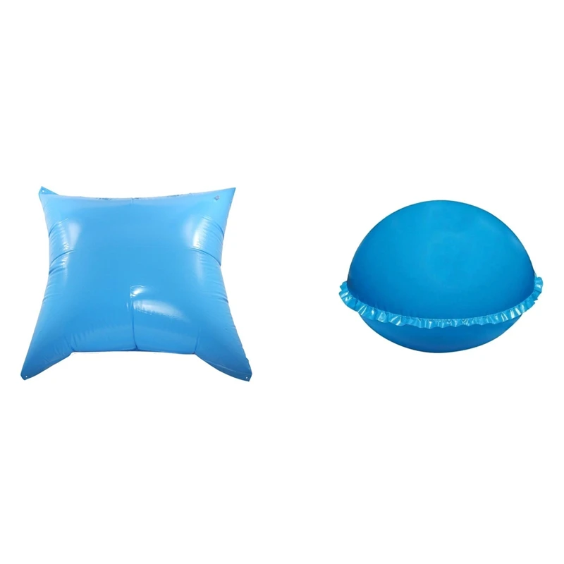 

New-Swimming Pool Air Pillows Blue Durables Swimming Pool Cover Inflatable Cushion Swimming Pools Floating Prevent Fading