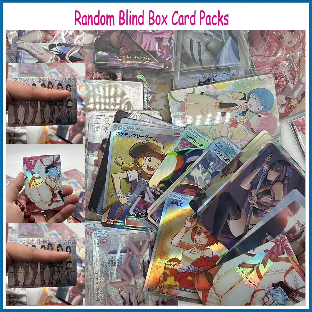 Anime Goddess Story Random Card Packs Packages Are In Random Quantities Fan Perks One Piece Naruto Demon Slayer Dragon Ball