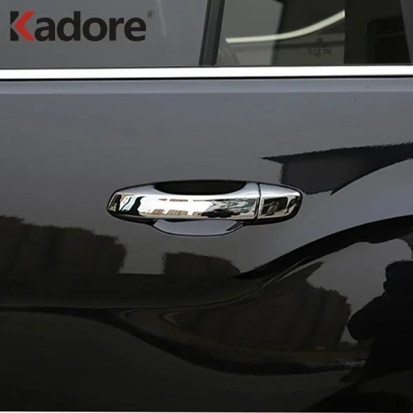 لفولكس واجن أطلس تيرامونت 2017-2022 2023 2024 كروم الجانب مقبض الباب حماية ملصق غطاء الكسوة الخارجي اكسسوارات السيارات #2