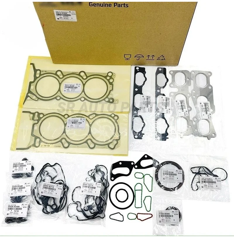 Full Engine Gasket Set 209103CE00 for Hyun-dai Genesis Coupe 3.8L 2010-2012