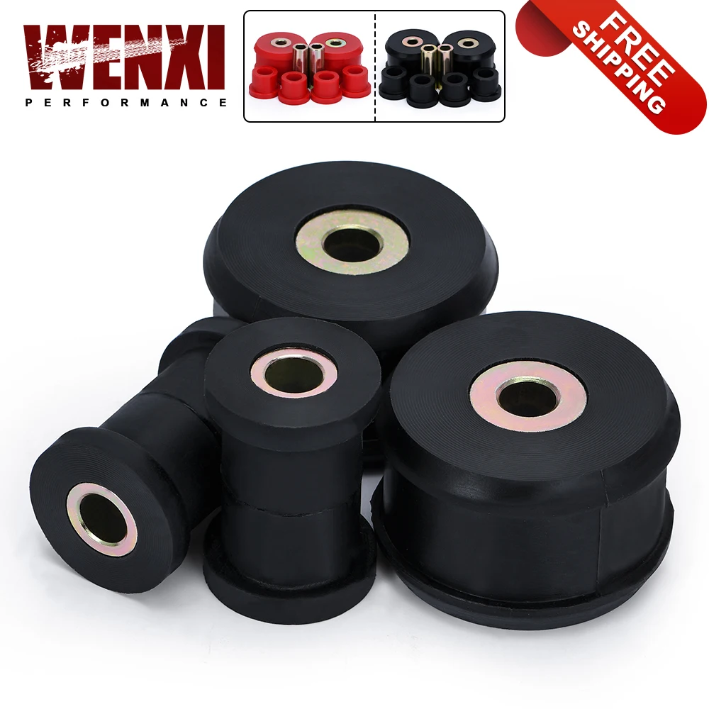 Front Control Arm Bushing Kit FOR VW Beetle 98-06 / Golf 85-06 / Jetta 85-06 Polyurethane BLACK,RED WX-CAB01