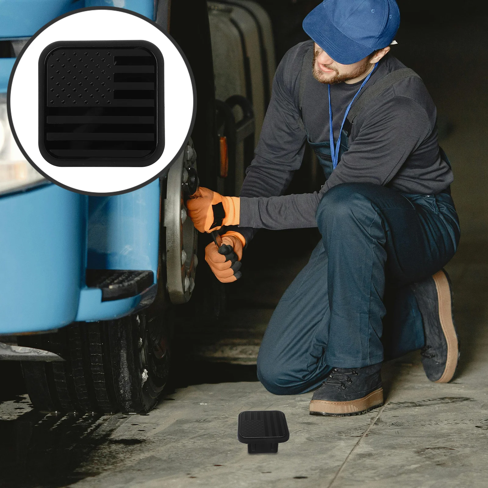 

Tow Hitch Cover 2 Inch Receiver Rubber Protective Cap Replacement Trailer Hitch Receiver Cover Truck Camper Rv Tow Protector