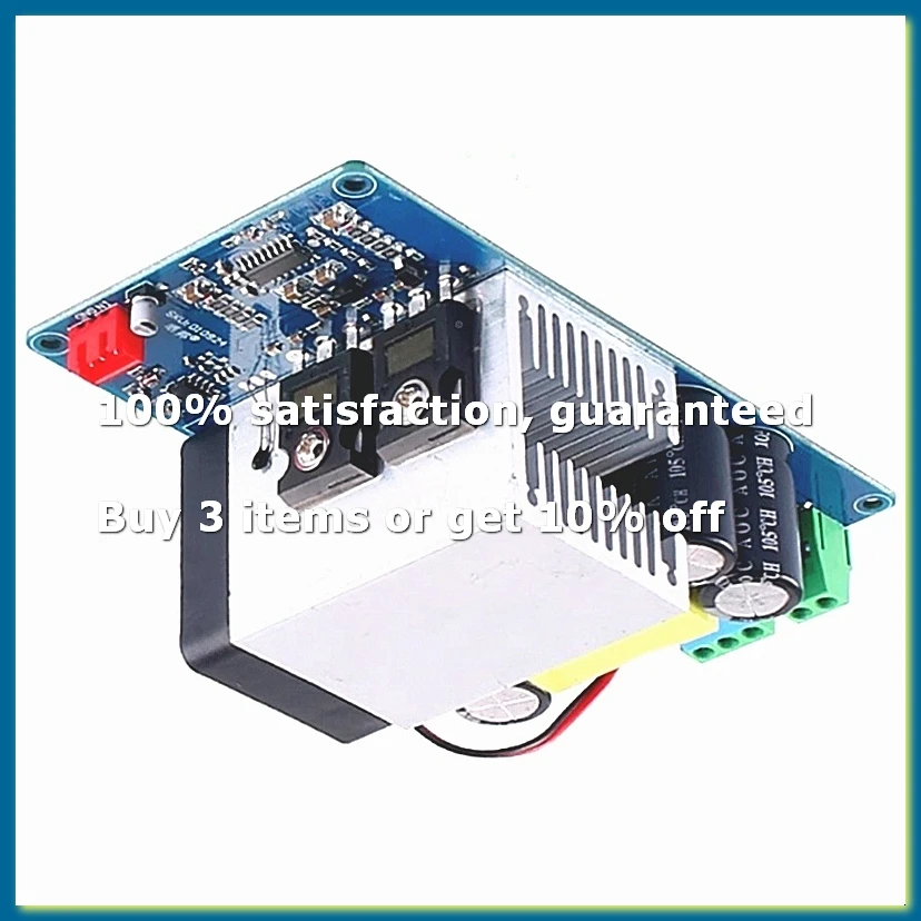 A82Z-1000W HiFi Class D Digital Power Amplifier Board IRS2092S Mono Channel Sound Amp for 2-8ohm Home Speaker Subwoofer