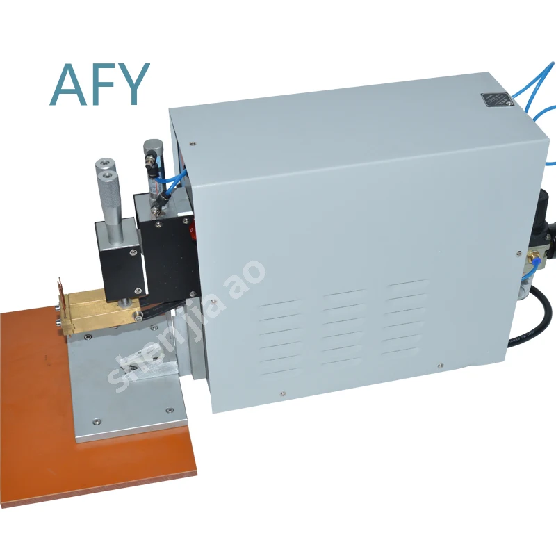 Pneumatic Spot Welder for Lithium Battery DIY Projects Handheld Two Point Touch Welding Machine 220V for Battery Pack