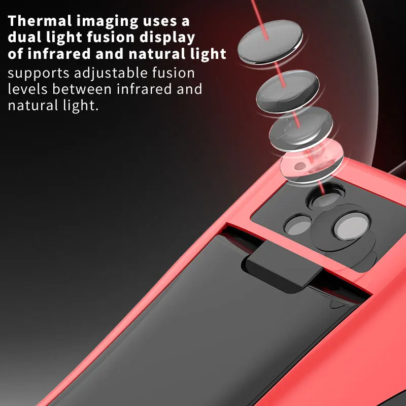 Termocamera a infrarossi ZOYI, misuratore di temperatura per immagini termiche industriali ad alta precisione, riparazione e ispezione dell'energia