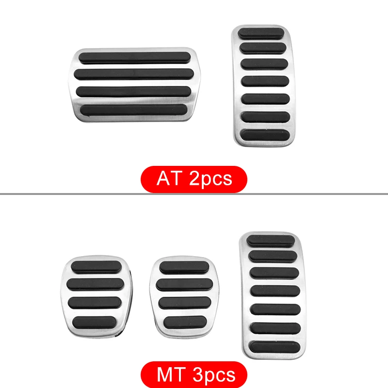 

Stainless Steel Car Foot Pedal Fuel Accelerator Gas Pedal Brake Pedal Cover Pad For Volvo S40 V40 C30 XC30 Accessories