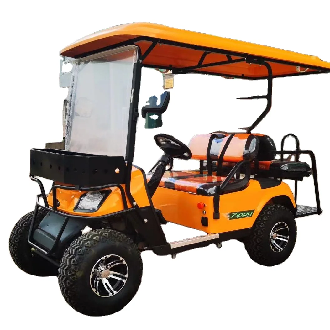 ough terrain 2+2 seats off road golf cart off-road golf cart electric cross country golf cart electric 4 passengers