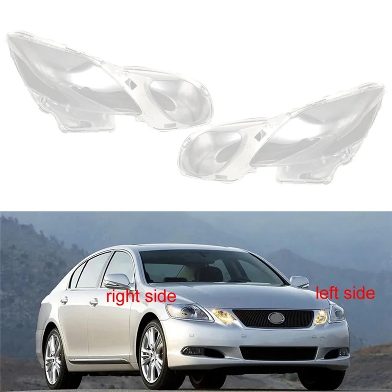 Car Right Headlight Shell Lamp Shade Transparent Lens Cover Headlight Cover for Lexus GS300 GS430 GS450H GS460 2009-2011